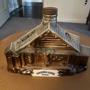 1969 Jim Beam Decanter Ponderosa Ranch